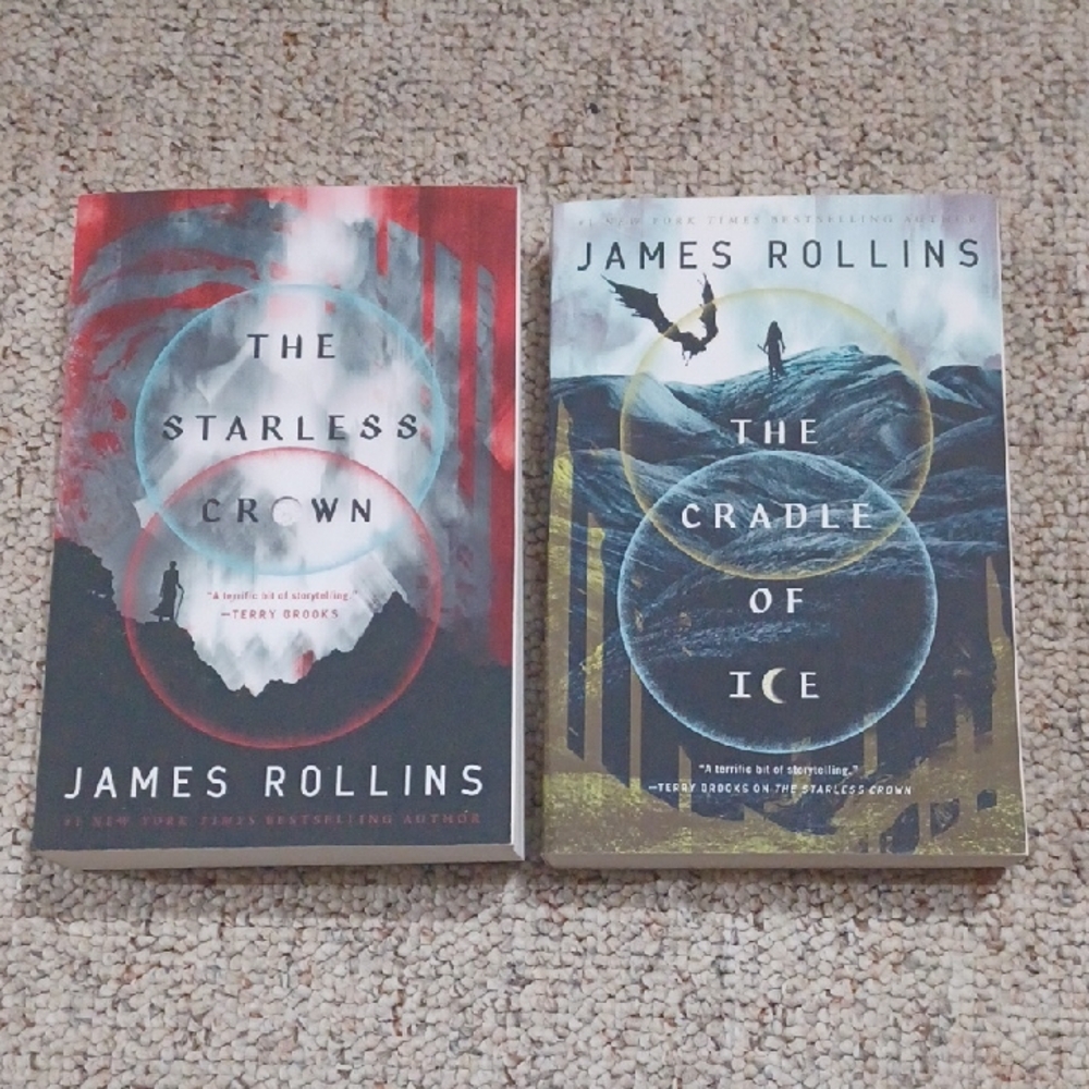 The Starless Crown and The Cradle of Ice Books